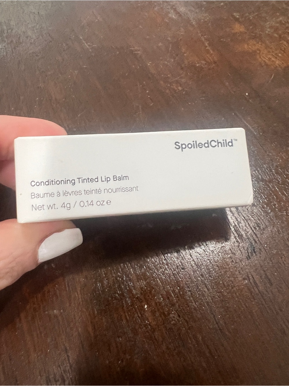SpoiledChild Conditioning Tinted Lip Balm — White